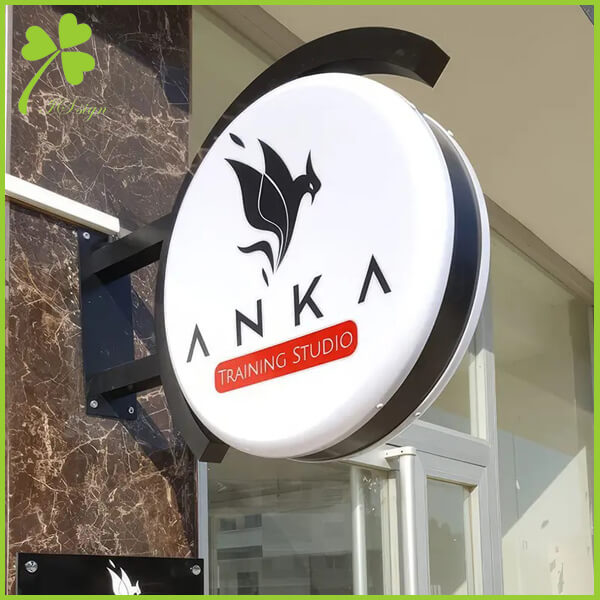 Building Illuminated Blade Sign