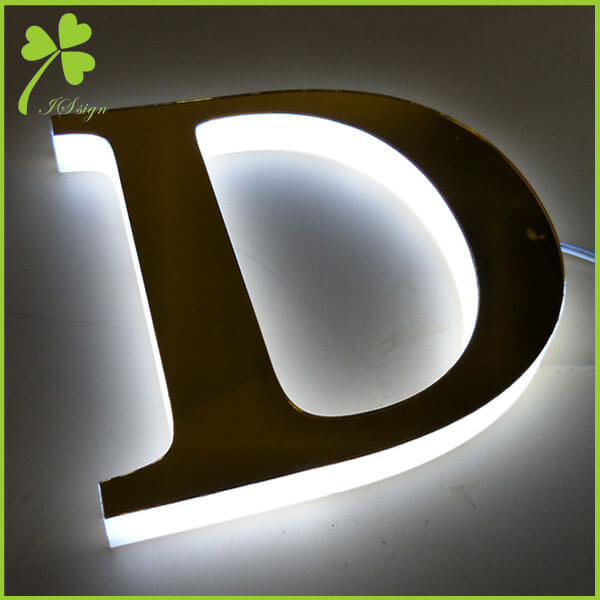 Custom Side Lit Channel Letters