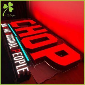 Face Lit Channel Letters