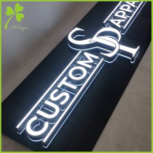 Front and Side Lit Channel Letters