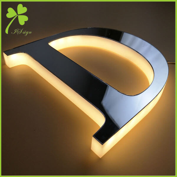 Side Lit Channel Letters