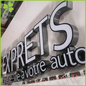 Custom Front and Halo Lit Channel Letters