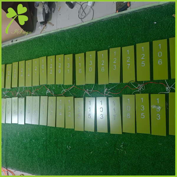 Custom Hotel Room Number Signs Manufacturer