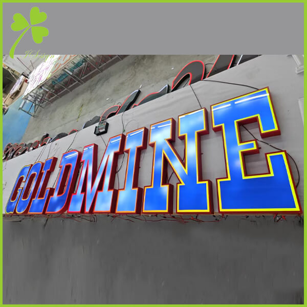 Custom Color Changing LED Channel Letter Sign