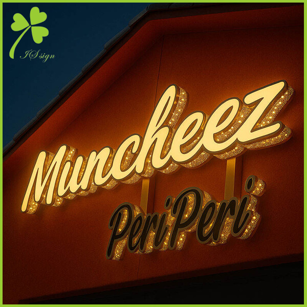 Punched Channel Letters